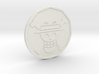 Monkey D. Luffy Coin 3d printed 