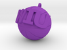 WIU Basketball charm 3d printed 