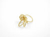 Flora Ring A (Size 8) 3d printed 