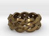 Four-strand Braid Ring 3d printed 