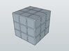 Cube 3d printed 