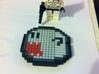 8 bit pixel - Mario game character Boo 3d printed Add a caption...