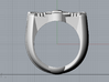 Crossroads Ring - Size 11 (20.68 mm) 3d printed 