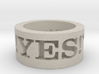 Yes! Ring Design Ring Size 8.5 3d printed 