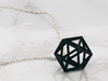 Icosahedron Pendant 3d printed 