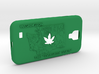 Galaxy S4 Washington Marijuana Leaf 3d printed 