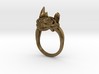 the Rhinoceros Ring  3d printed 