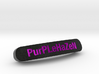 PurPLeHaZeN Nameplate for SteelSeries Rival 3d printed 