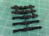 AJ10003 Door Handles - Set of 5 (SCX10) 3d printed Parts show spray pained with Tamiya TS paint
