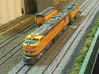 UP Water Tenders HO Scale 1:87 Jim & Joe 3d printed Tender with UP Turbine