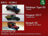 SET 3x Historic commercial vehicles (N 1:160) 3d printed 