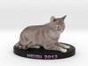 Custom Cat Figurine - Heidi 3d printed 