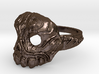 Dr.K Skull Ring-Size 9.5 3d printed 