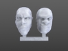heads 28 mm 3d printed 