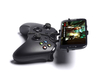 Controller mount for Xbox One & ZTE Blade Vec 4G 3d printed Side View - A Samsung Galaxy S3 and a black Xbox One controller