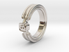 Em(B)lem Ring - EU Size 64 3d printed 