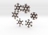 Snow Flakes 6 Points - MULTI PACK 3d printed 