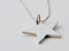 Flat star necklace pendant 3d printed Star Necklace / Get Bli
