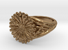 Gerbera Daisy Ring 3d printed 