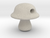 Baby Portabella Mushroom Bead 3d printed 