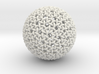 Dense Weave Sphere 3d printed 