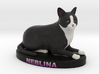 Custom Cat Figurine - Neblina 3d printed 