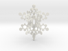 Small 3d Hex Based Snowflake 3d printed 