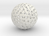 HexPent Sphere 3d printed 