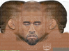 Sad Kanye Large 3d printed 