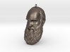 Charles Darwin 6" Head with Hanger, Ornament 3d printed 