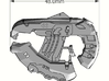 1:6 small direct energy Pistol X2 3d printed Add a caption...