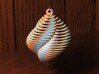Mathematical Mollusca - Spiraling Blue 3d printed 