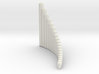 Right handed 19-tube "Alto" Panpipe 3d printed 