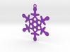 Ornament, Snowflake 003 3d printed 