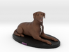 Custom Dog Figurine - Deg 3d printed 