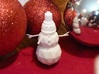 Snowman Ornament 3d printed Snowman Christmas Tree Ornament