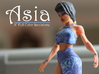 Asia 3d printed Asia