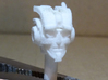 Smaller Rung Head (w. concerned eyebrows) 3d printed 