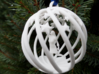 Sky full of Stars Christmas Bulb 3d printed Beautiful Christmas Bulb