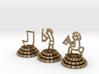 Chess set of Egypt(R,N,B) 3d printed 