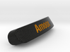 Amoox Nameplate for SteelSeries Rival 3d printed 