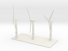 1/600 Wind Farm x3 Turbines 3d printed 