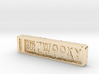 ZWOOKY Keyring 12 rounded 6cm 6mm 3d printed 