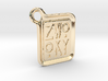 ZWOOKY Keyring LOGO 12 5cm 3.5mm rounded 3d printed 