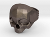 Polygonal Skull Ring  3d printed 