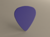 Guitarpick MEDIUM (0.88mm) 3d printed 