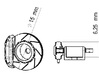 1/24 Brembo 4-pot front brake model kit (18 inch) 3d printed 