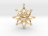 UNIVERSAL ATOM Designer Jewelry Pendant 3d printed 