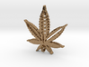Marijuana Pendant 3d printed 