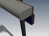 1/32 - DSB Stations lampe med stations skilt (VIA) 3d printed 